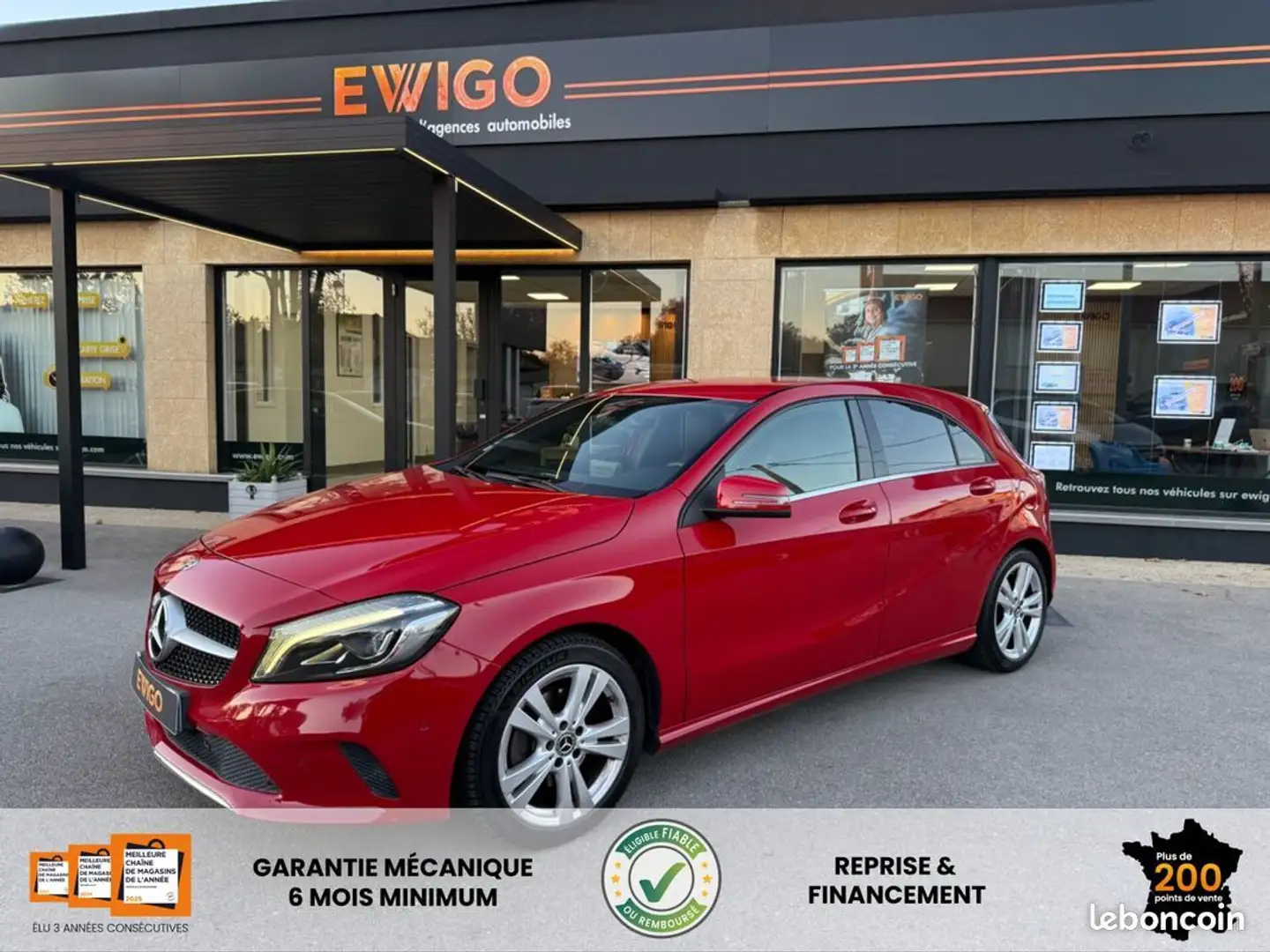 Mercedes-Benz A 180 1.6 180 120 blueefficiency sensation 7g-dct bva Rot - 1