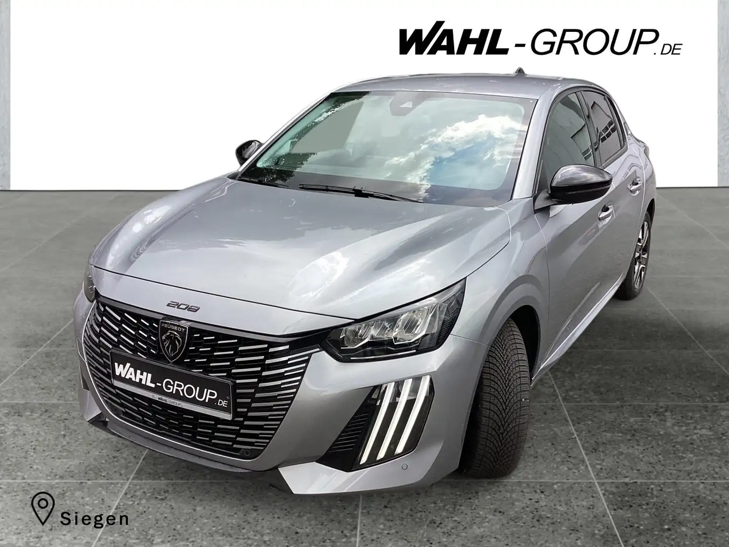 Peugeot 208 ALLURE PURETECH 100 EAT8 *AUTOMATIK* Grau - 1