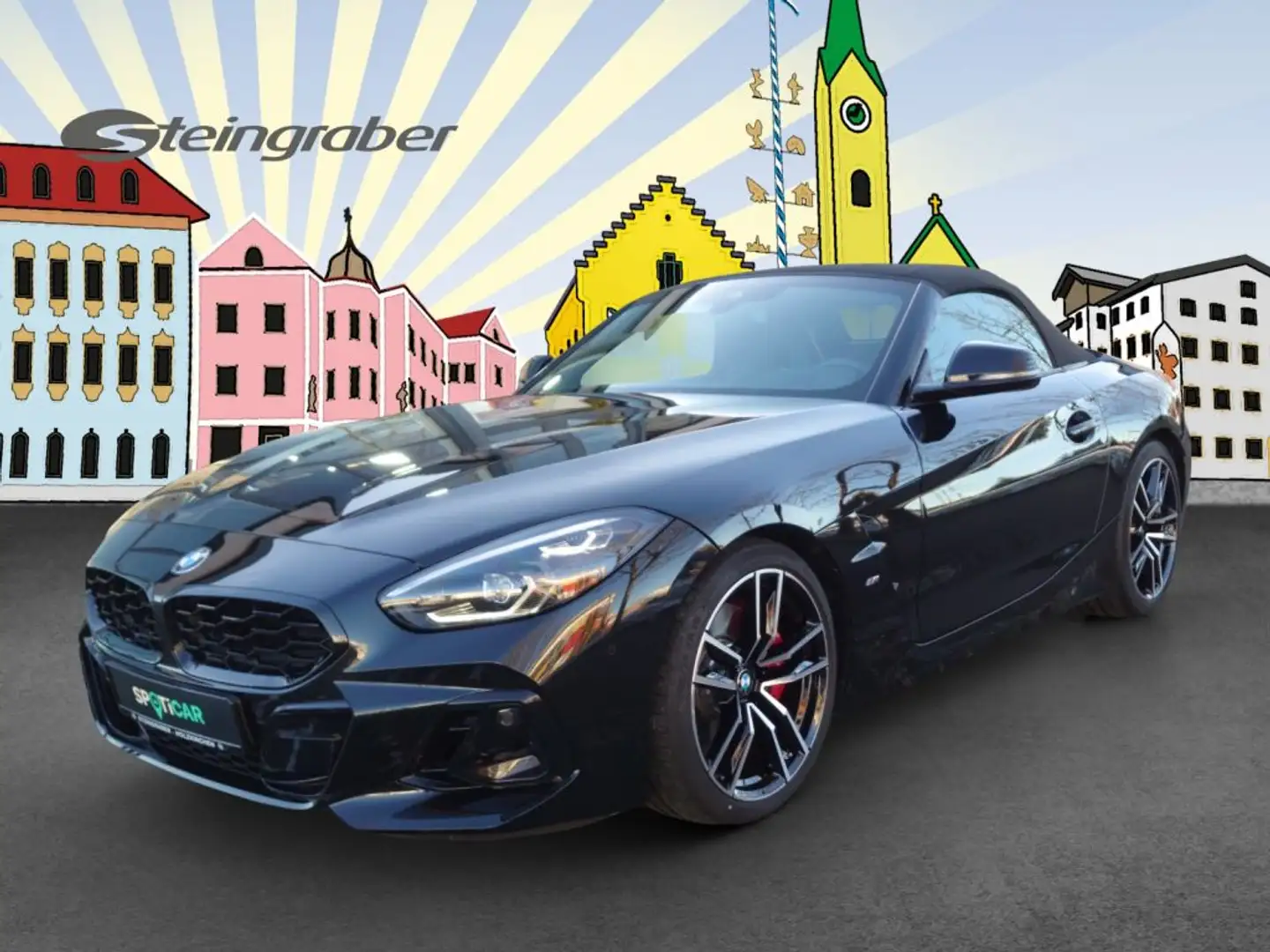 BMW Z4 sDrive20i Aut. Fekete - 2