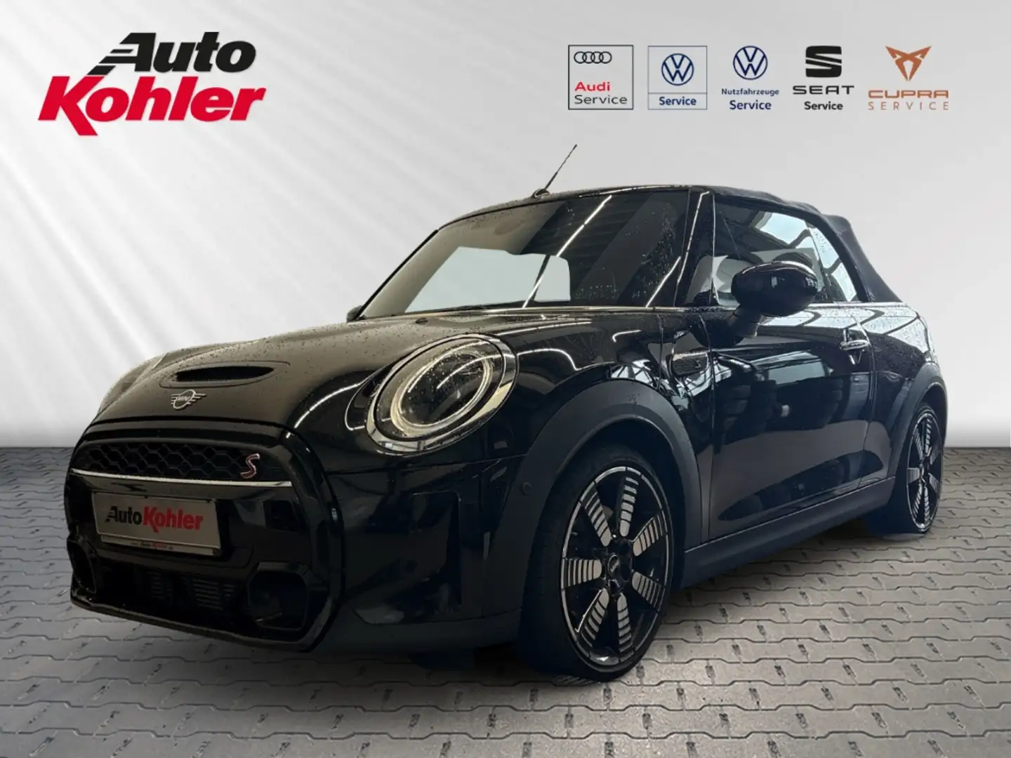 MINI Cooper S Cabrio Classic Trim Apple CarPlay LED Komfort Paket Negru - 1