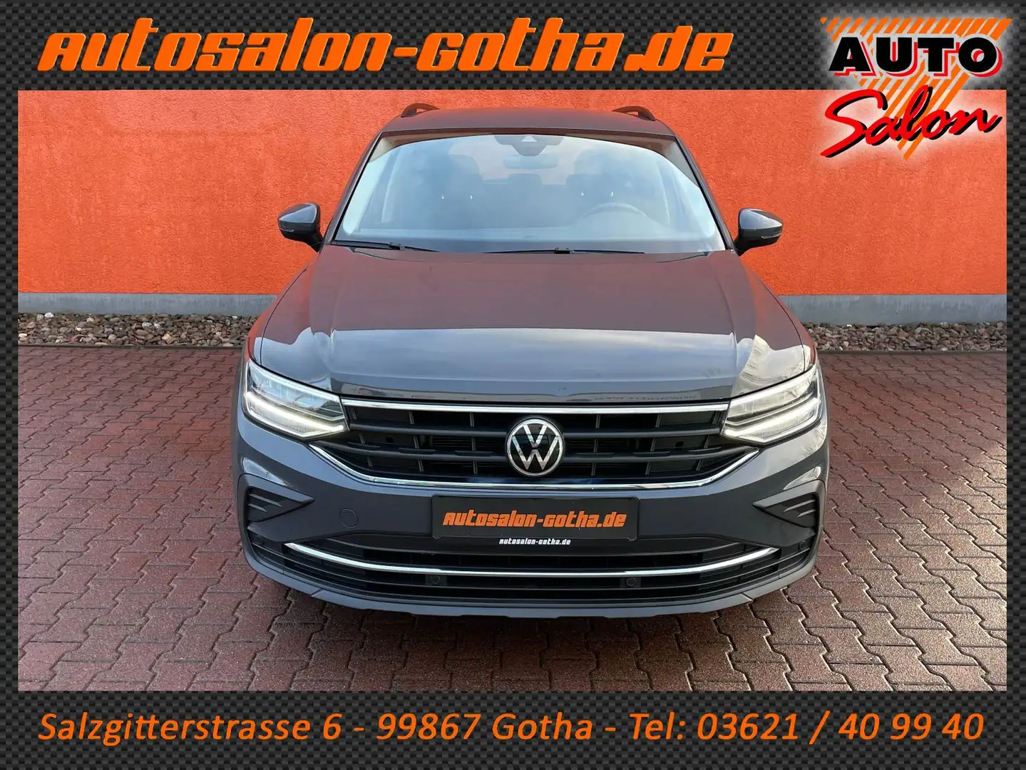 Volkswagen Tiguan 1.5 TSI Life LED+NAVI SHZ ACC LANE SHEFT Gris - 2