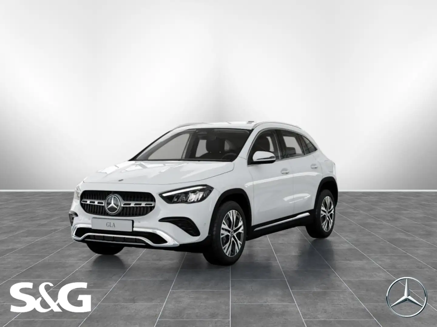 Mercedes-Benz GLA 180 TOTWINKEL+MEMORY+360°+KEYLESS+LED+18" Weiß - 1