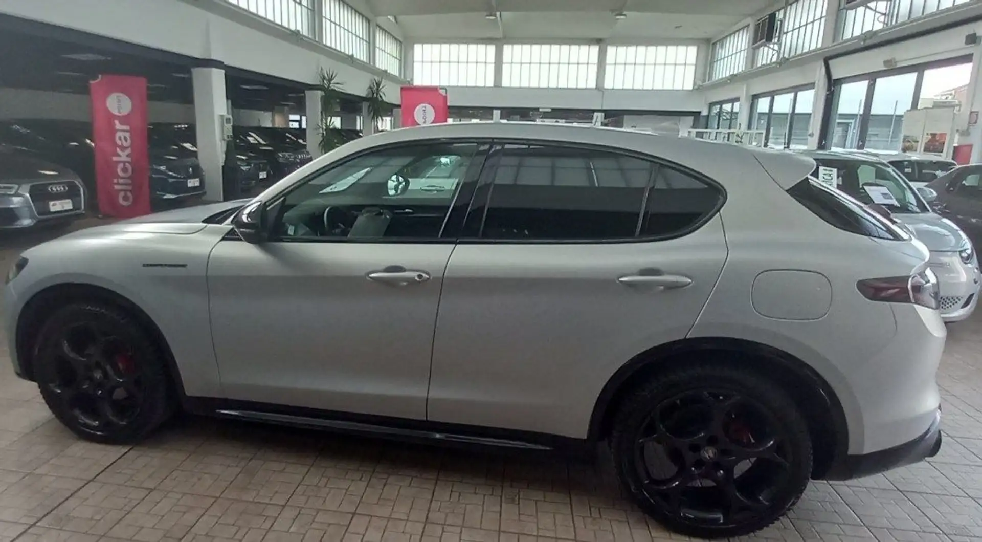 Alfa Romeo Stelvio 2.2 Turbodiesel 210 CV AT8 Q4 Competizione Grigio - 2