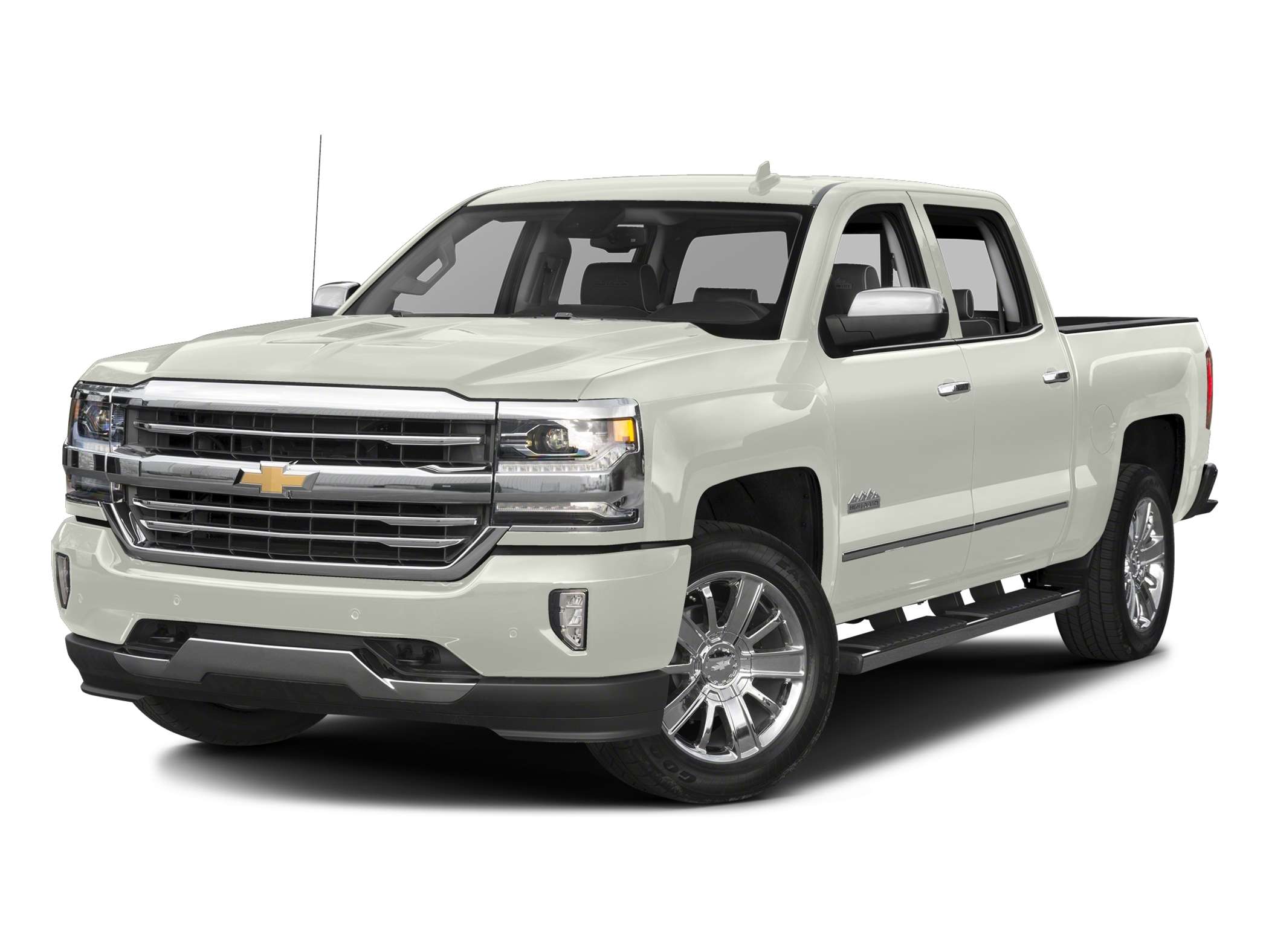 White 2017 Chevrolet Silverado 1500 Pickup Truck Four-Wheel Drive 8-Speed Automatic