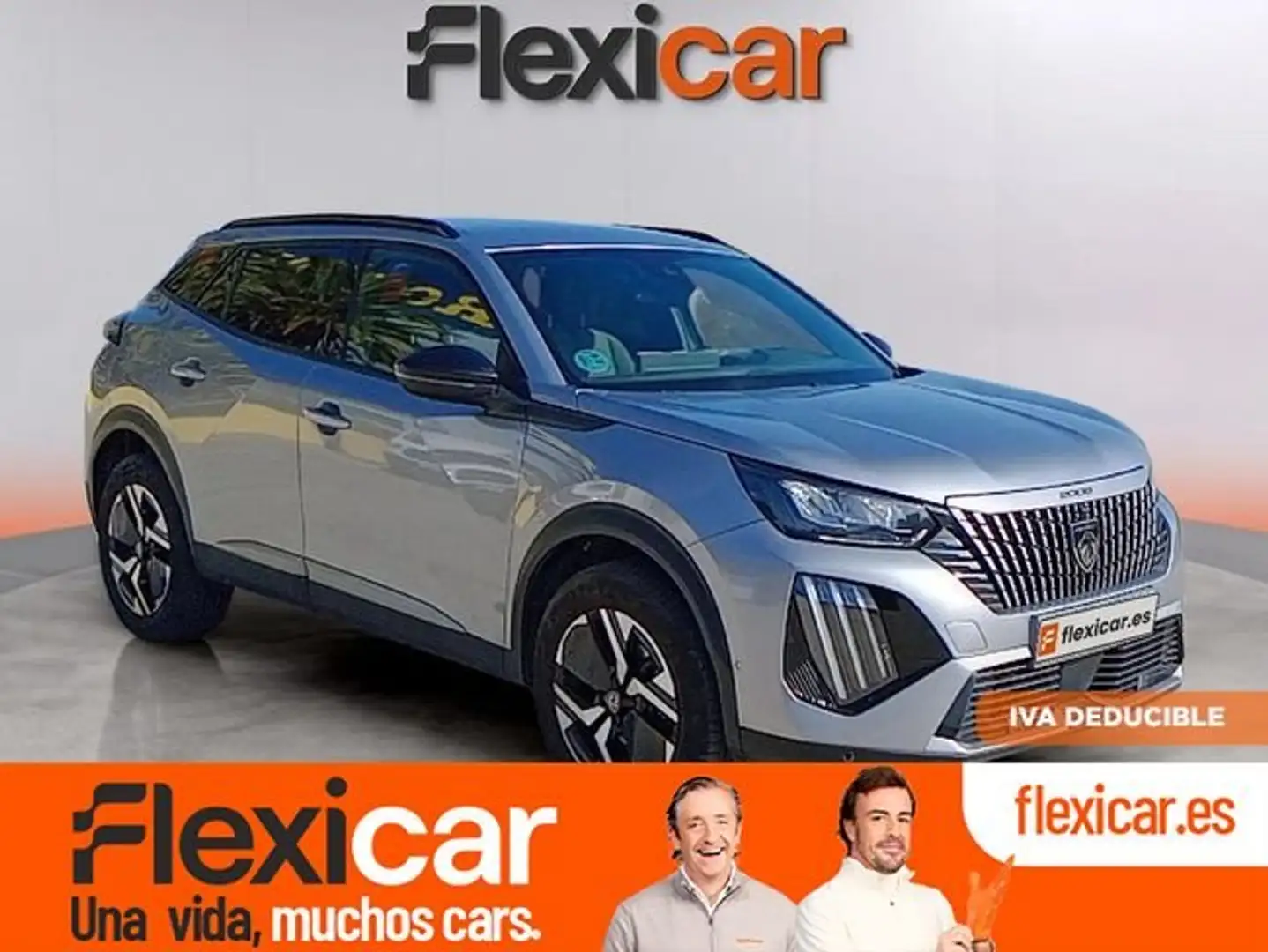 Peugeot 2008 1.2 PureTech S&S Allure EAT8 130 Gris - 1