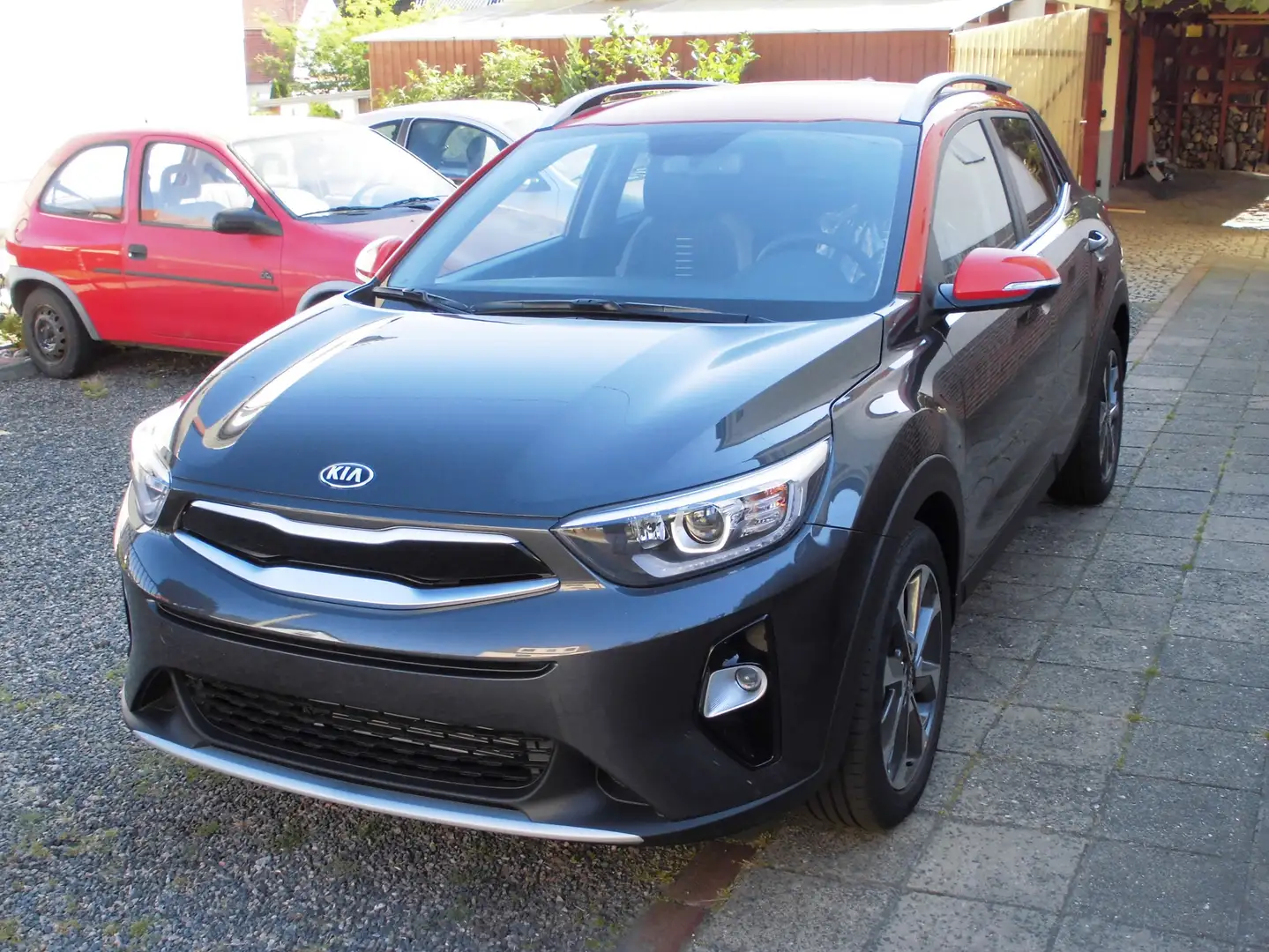 Kia Stonic Navi, Kamera, Sitzheizung, PDC Weiß - 2