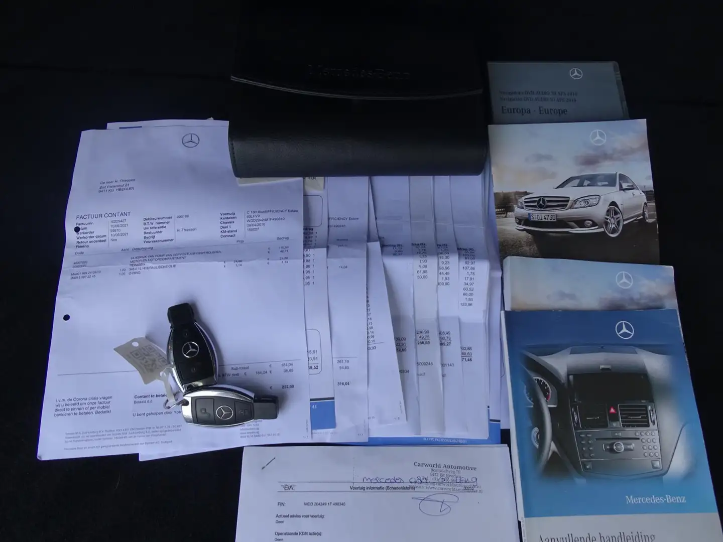 Mercedes-Benz C 180 Estate CGI BlueEFFICIENCY Business Edition Avantga Zwart - 2