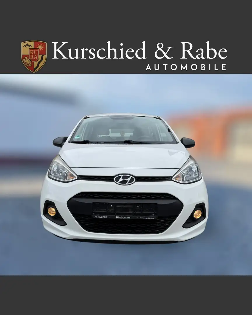 Hyundai i10 mit Scheckheft Blanc - 2