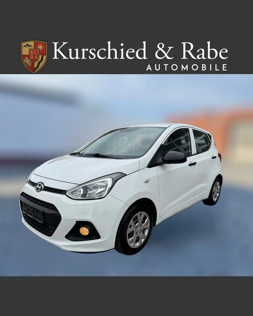 Hyundai i10 mit Scheckheft Blanc - 1