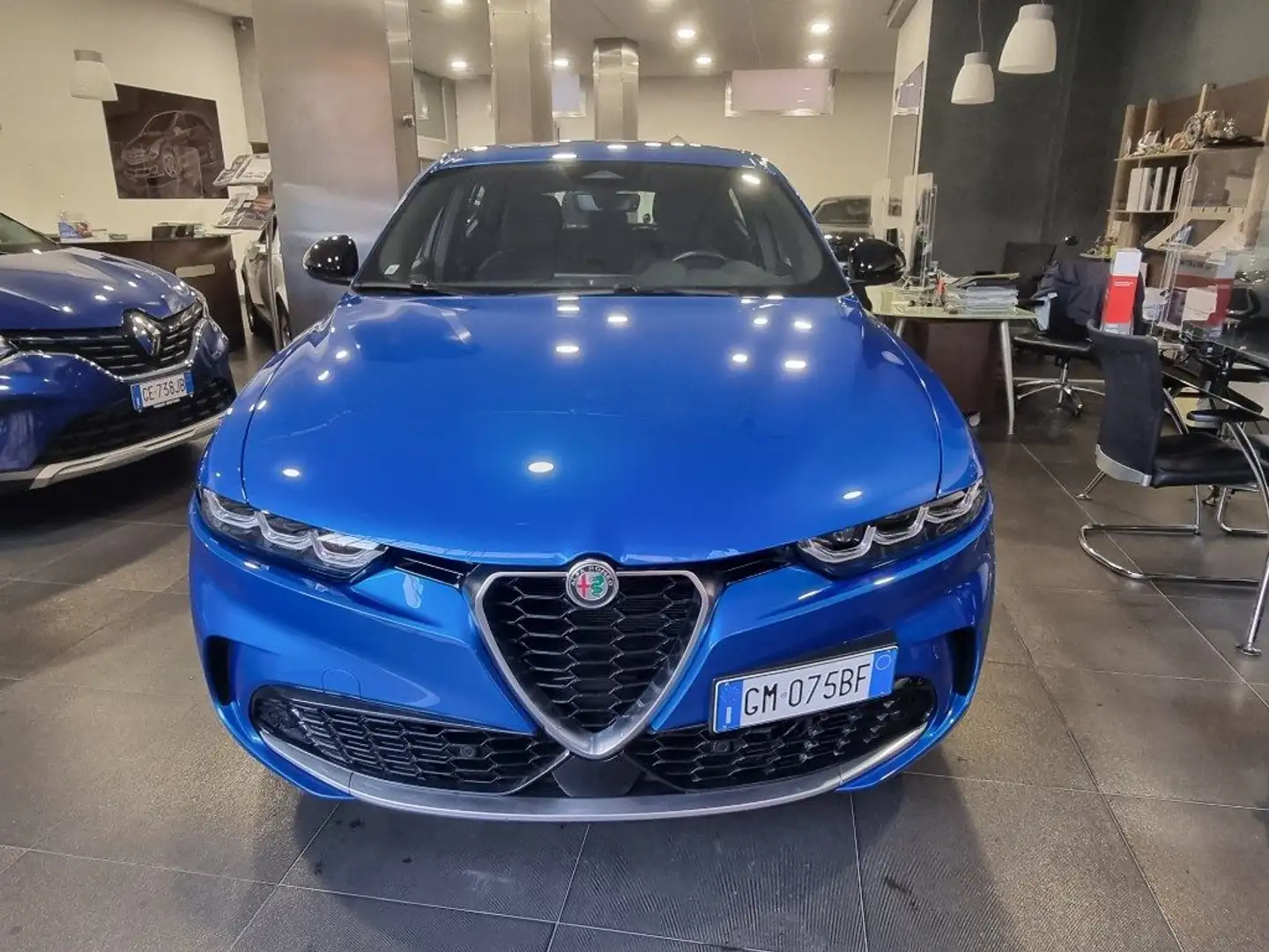 Alfa Romeo Tonale 1.6 diesel 130 CV TCT6 Ti garanz.2028 +tagl.gratu. Bleu - 2