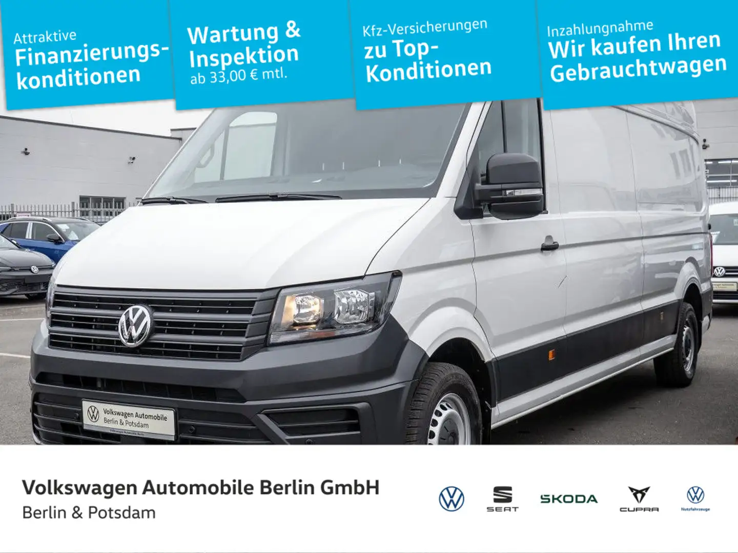 Volkswagen Crafter 35 2.0 TDI L3H2 RWD (EURO VI) Weiß - 1