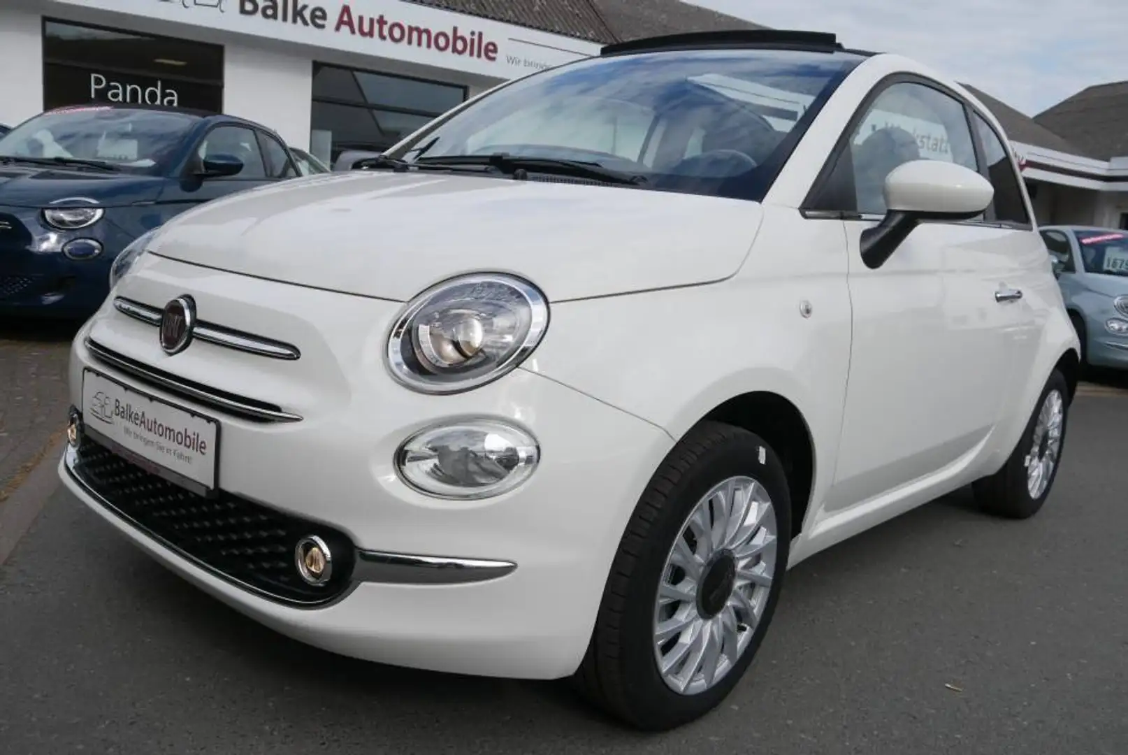 Fiat 500C 1.0 Dolcevita *VOLL*NAV*AC-Auto*TFT*PDC*CarPlay*uv Wit - 2