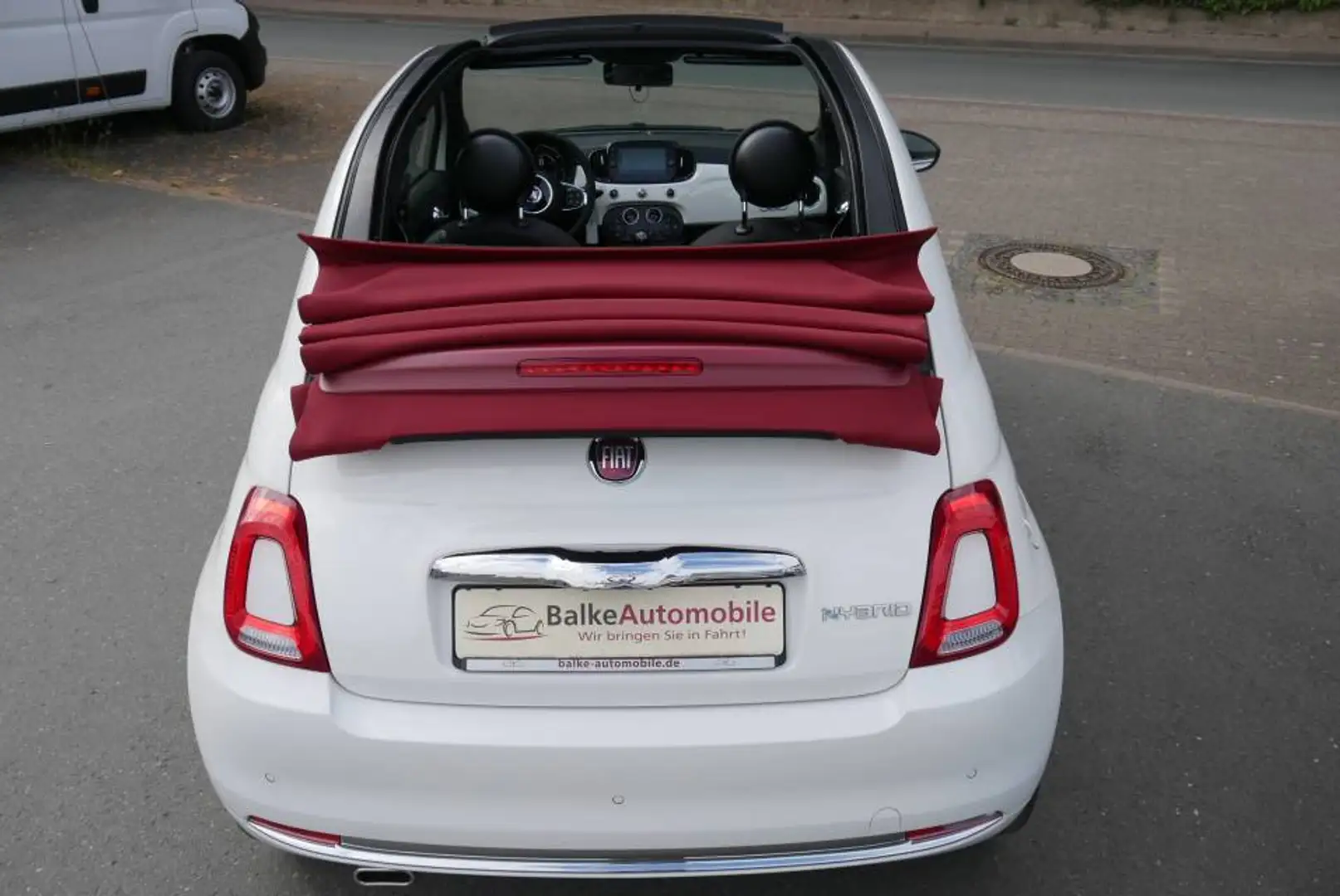 Fiat 500C 1.0 Dolcevita *VOLL*NAV*AC-Auto*TFT*PDC*CarPlay*uv Wit - 1