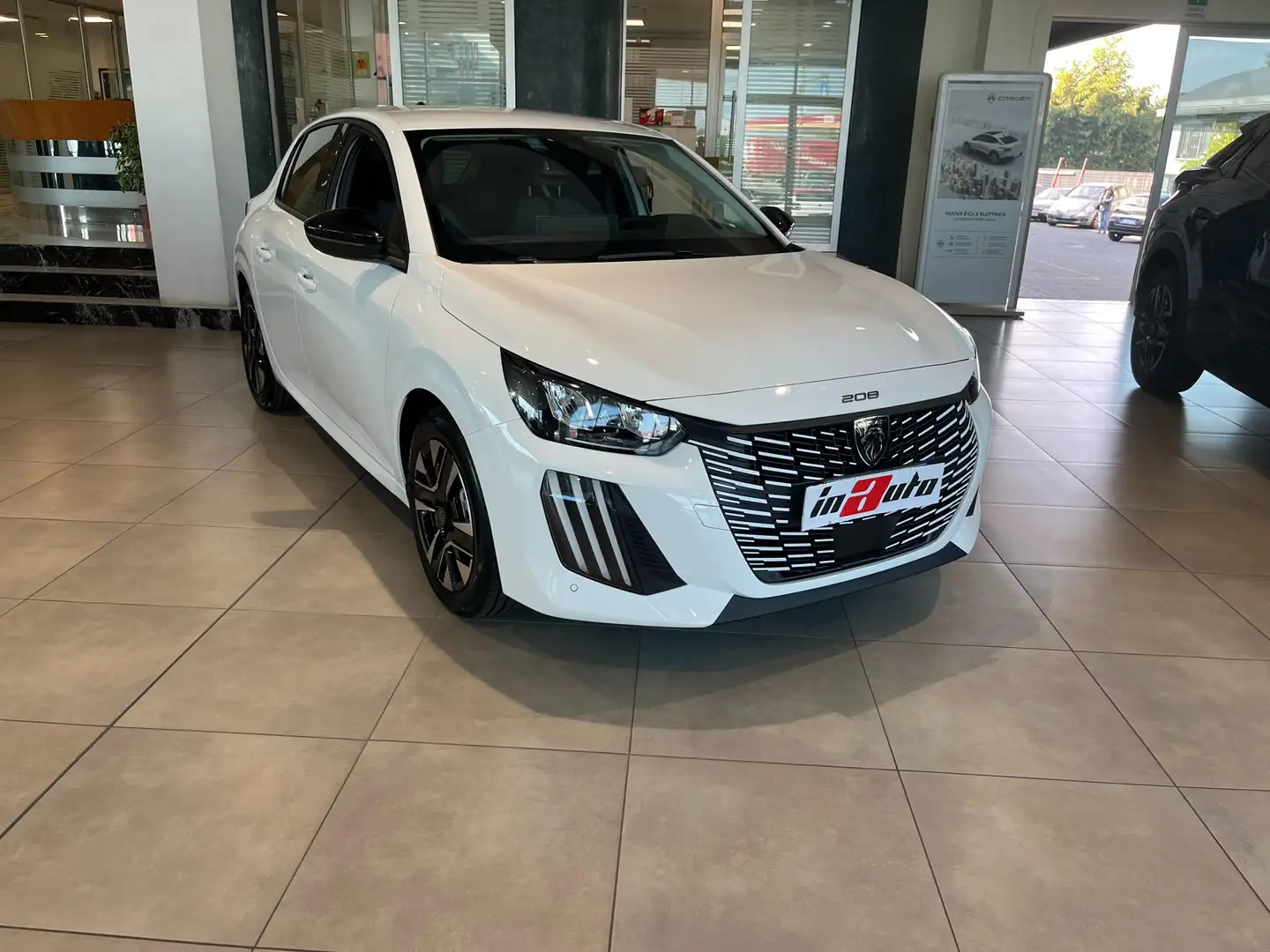 Peugeot 208 1.2 puretech Allure s&s 100cv Weiß - 1
