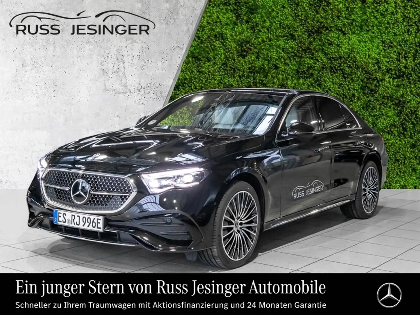 Mercedes-Benz E 300 de 4M AMG Line *KeyGo*HUD*Pano*Distr*Burm* Schwarz - 1