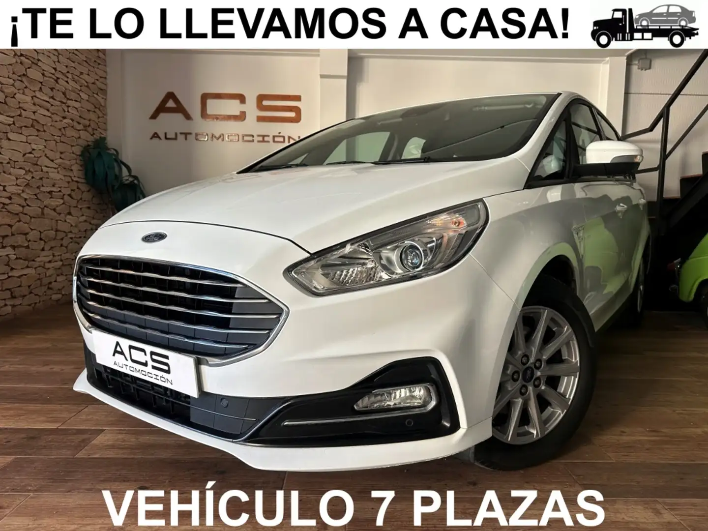 Ford S-Max 2.0TDCi Panther Trend 150 Blanc - 1
