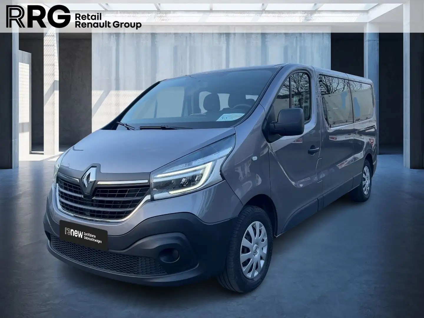 Renault Trafic L2H1 dCi 120 Life 9 Sitze LED Navi Szary - 1