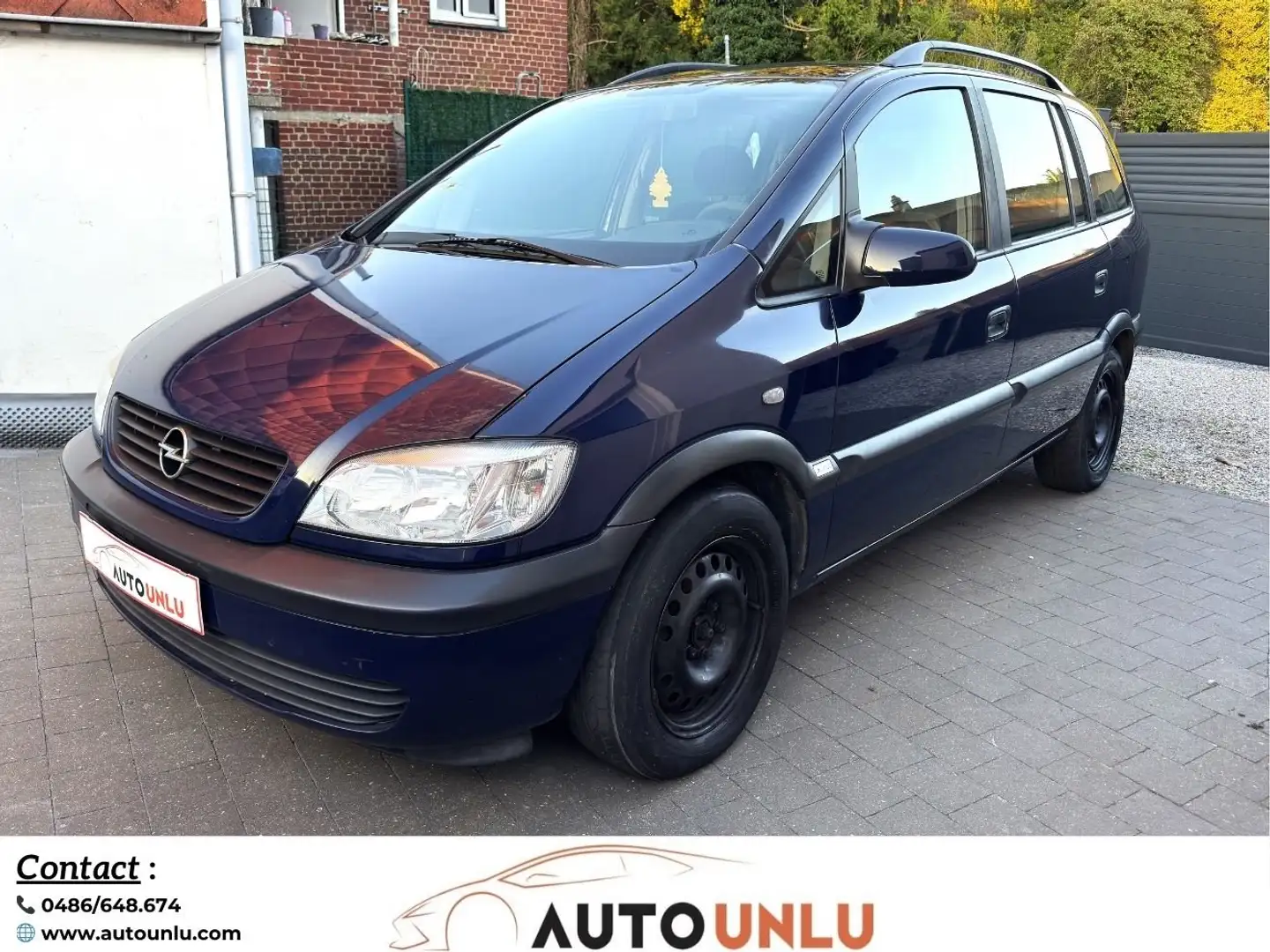 Opel Zafira 2.0 // 7 PLACES // 1er PROPRITAIRE // Blue - 1