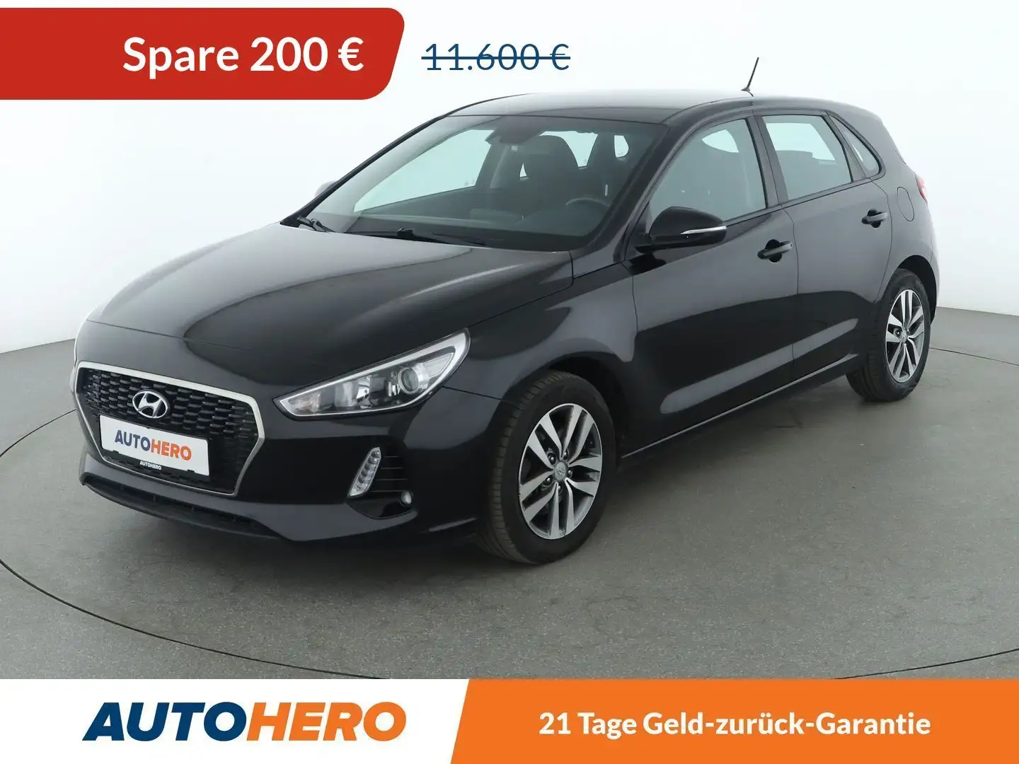 Hyundai i30 1.4 Trend*PDC*SHZ*TEMPO*KLIMA*GARANTIE* Schwarz - 1