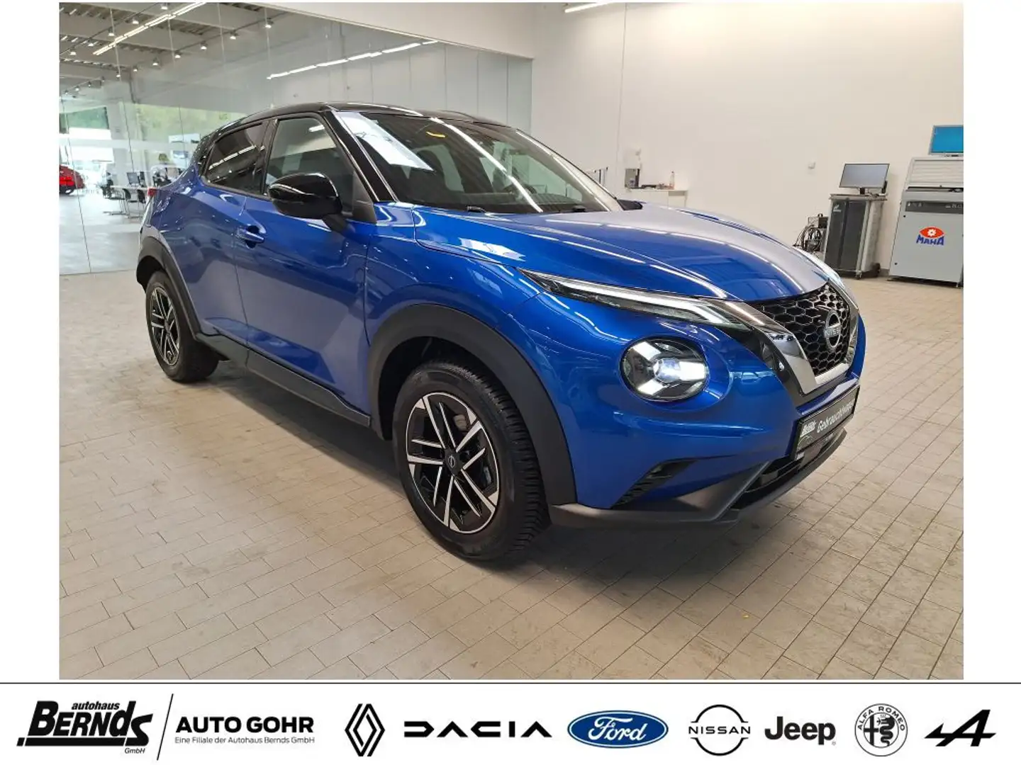 Nissan Juke 1.0 DIG-T N-Connecta KLIMAAUTOM. SITZHZG. ISO-FIX Blauw - 2