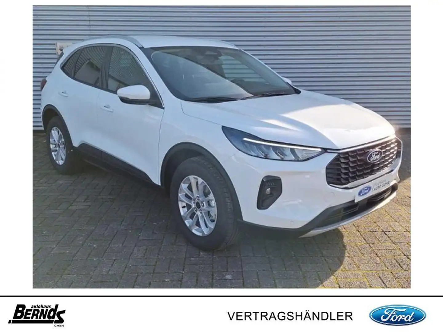 Ford Kuga 2.5 Duratec PHEV TITANIUM Blanc - 1