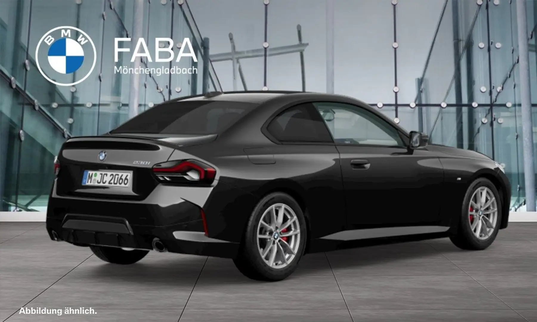 BMW 230 i Coupé M Sportpaket HiFi DAB LED Komfortzg. Negro - 2