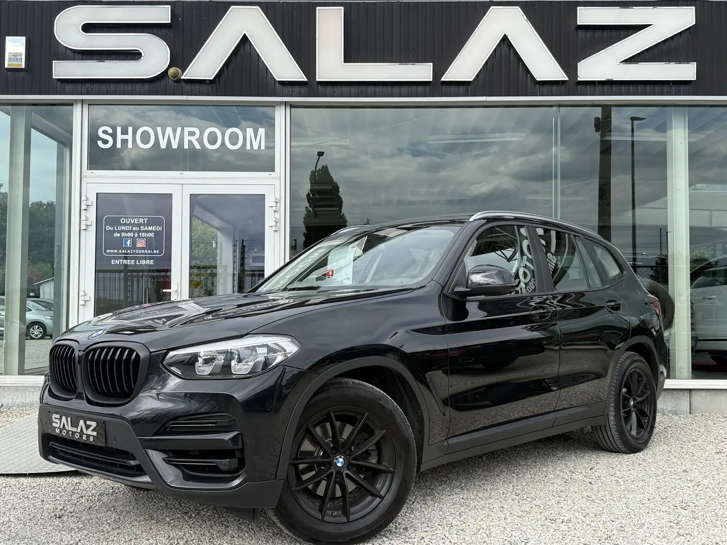 BMW X3 X3 2.0 dA sDrive18 AdBlue/ 1 ER PROP /TVA/GARANTIE Zwart - 1