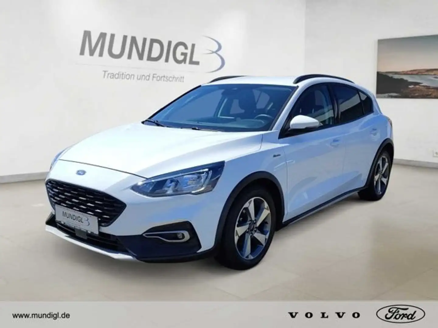 Ford Focus MHEV Active Style NAVI RFK Klimaaut. SHZ FSH LRH Bianco - 1