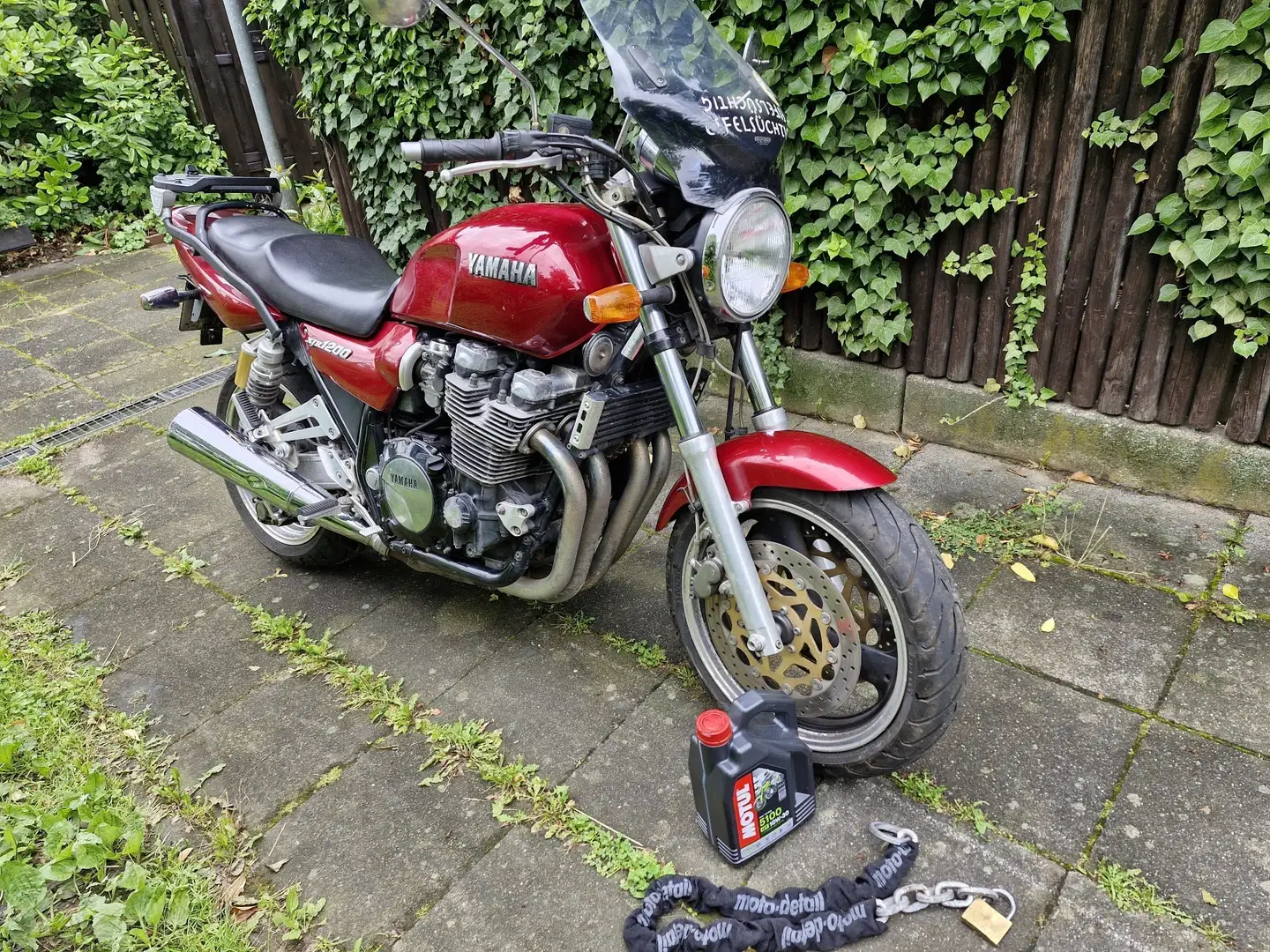 Yamaha XJR 1200 Красный - 1