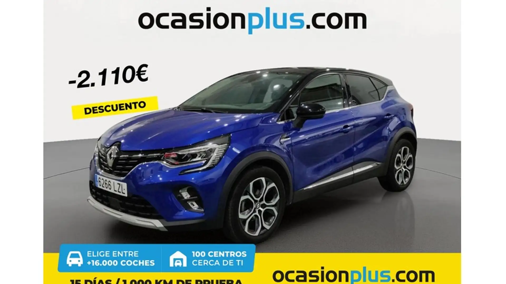 Renault Captur TCe GPF Micro Híbrido Techno 103kW Blau - 1
