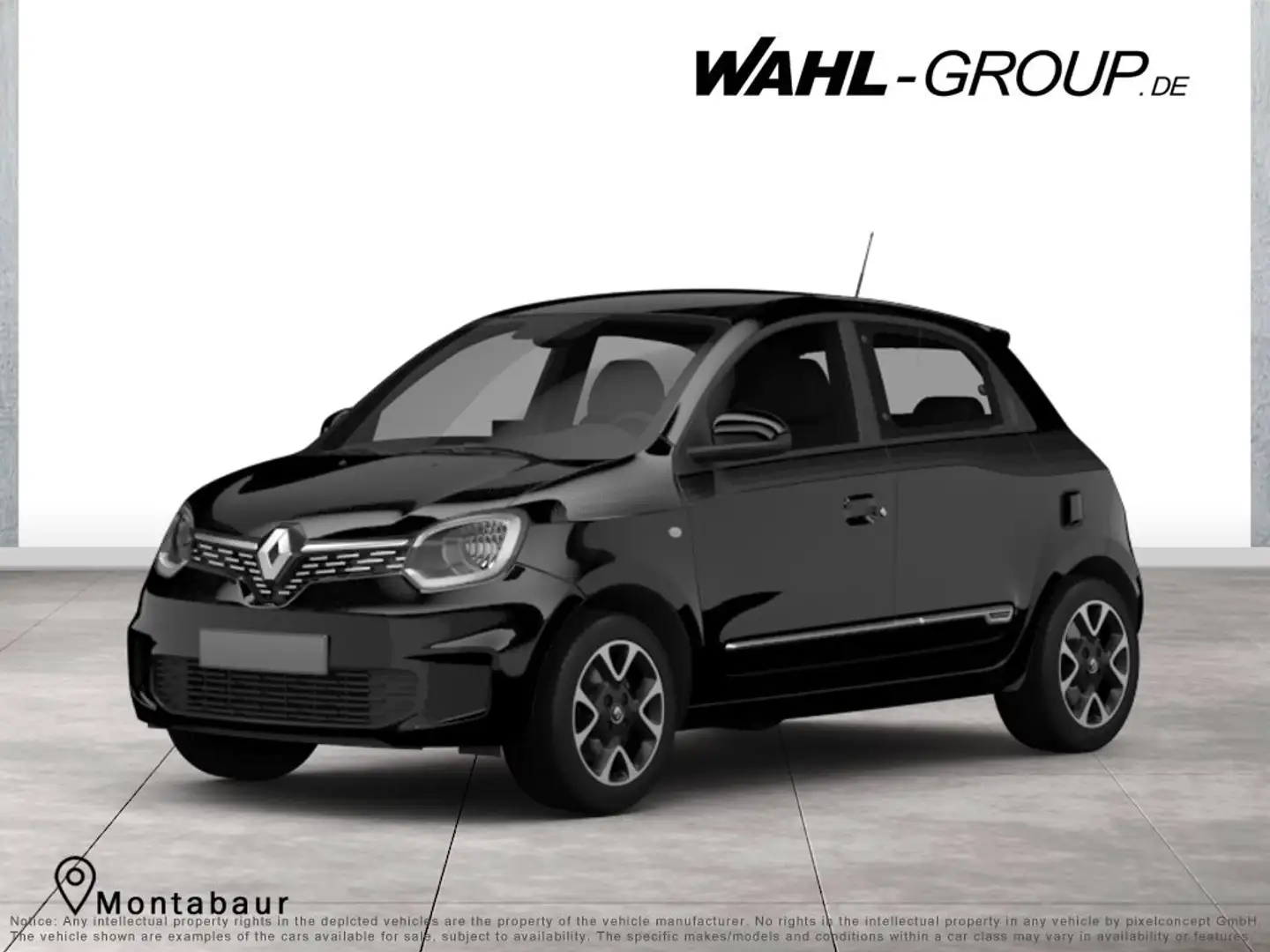 Renault Twingo Techno E-Tech DAB RFK Klimaaut. PDC Schwarz - 1