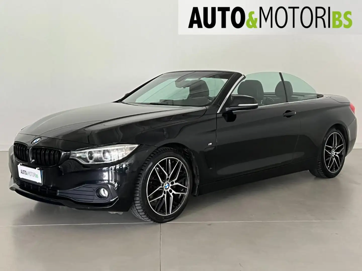 BMW 420 d Cabrio Msport Nero - 1