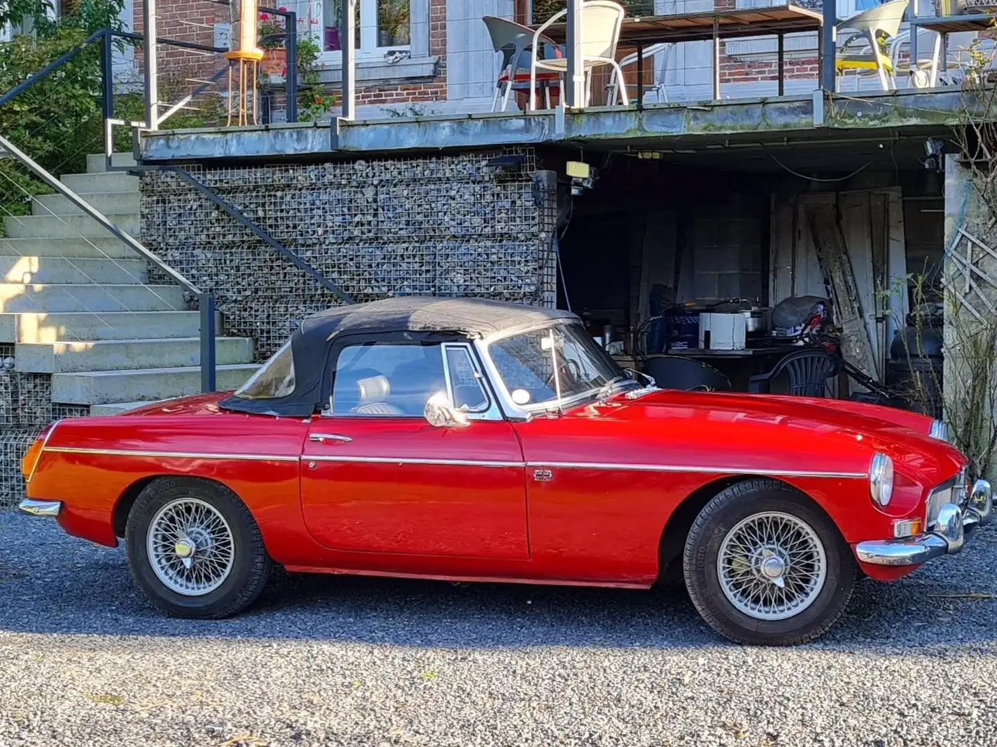 MG MGB cabriolet Rot - 1