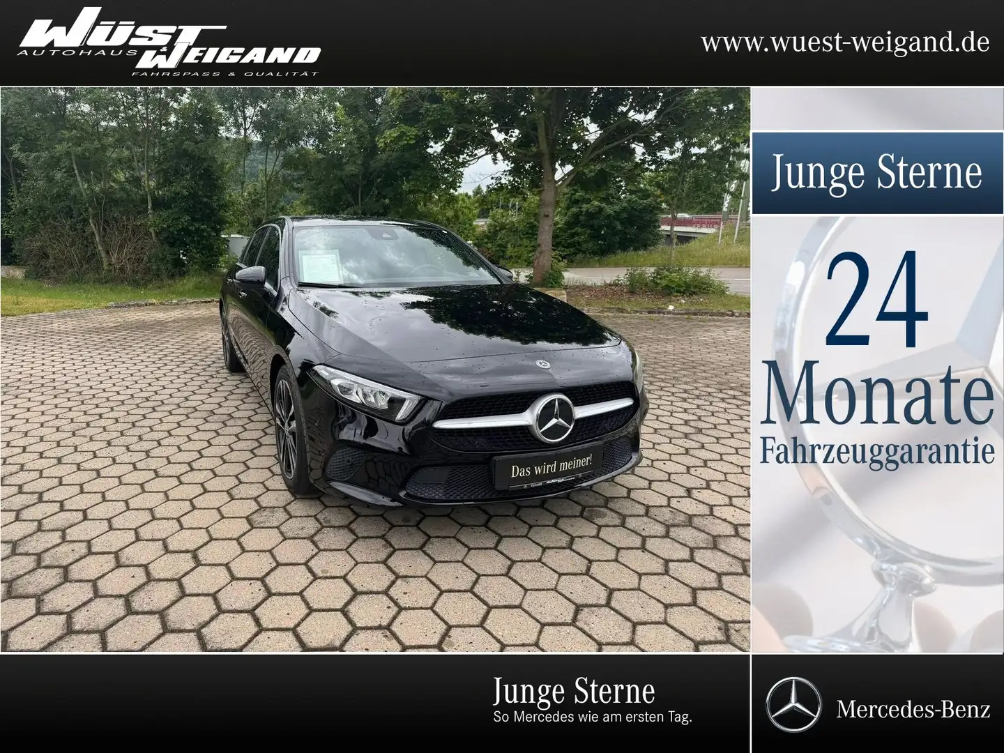 Mercedes-Benz A 180 Progressive+Edition 19+LED-High+PTS+Sound Noir - 1