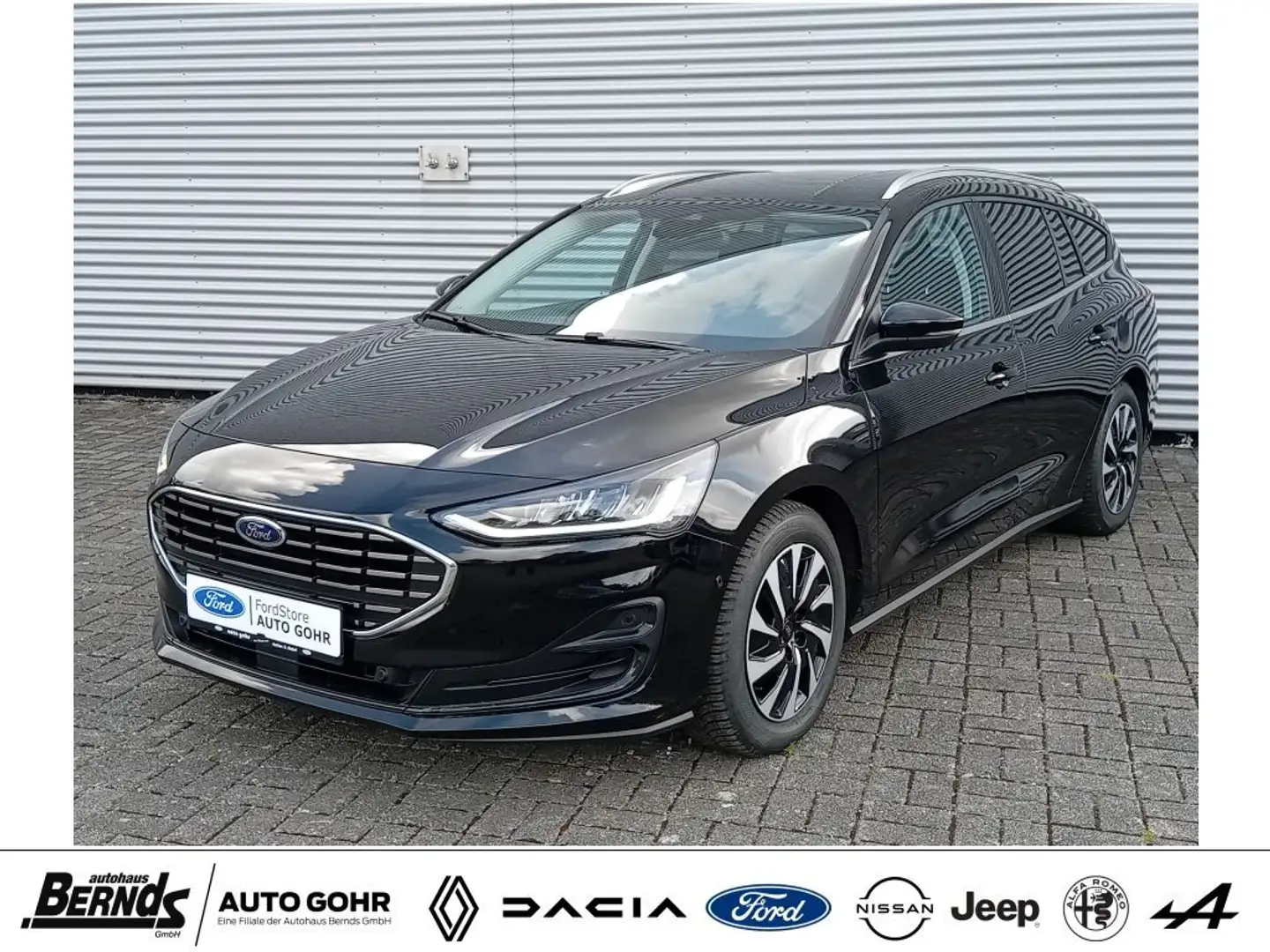 Ford Focus TURNIER 1.0 EcoBoost Hybrid Aut. TITANIUM SYNC 4 Schwarz - 1
