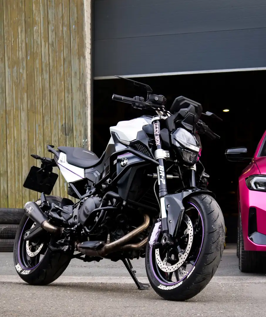 BMW F 900 R ceash bar, silencieux arrow et pot d’origine - 1
