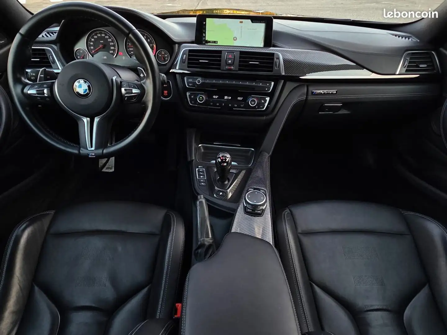 BMW M4 coupe 3.0 450 ch pack competition dkg bva Gris - 2