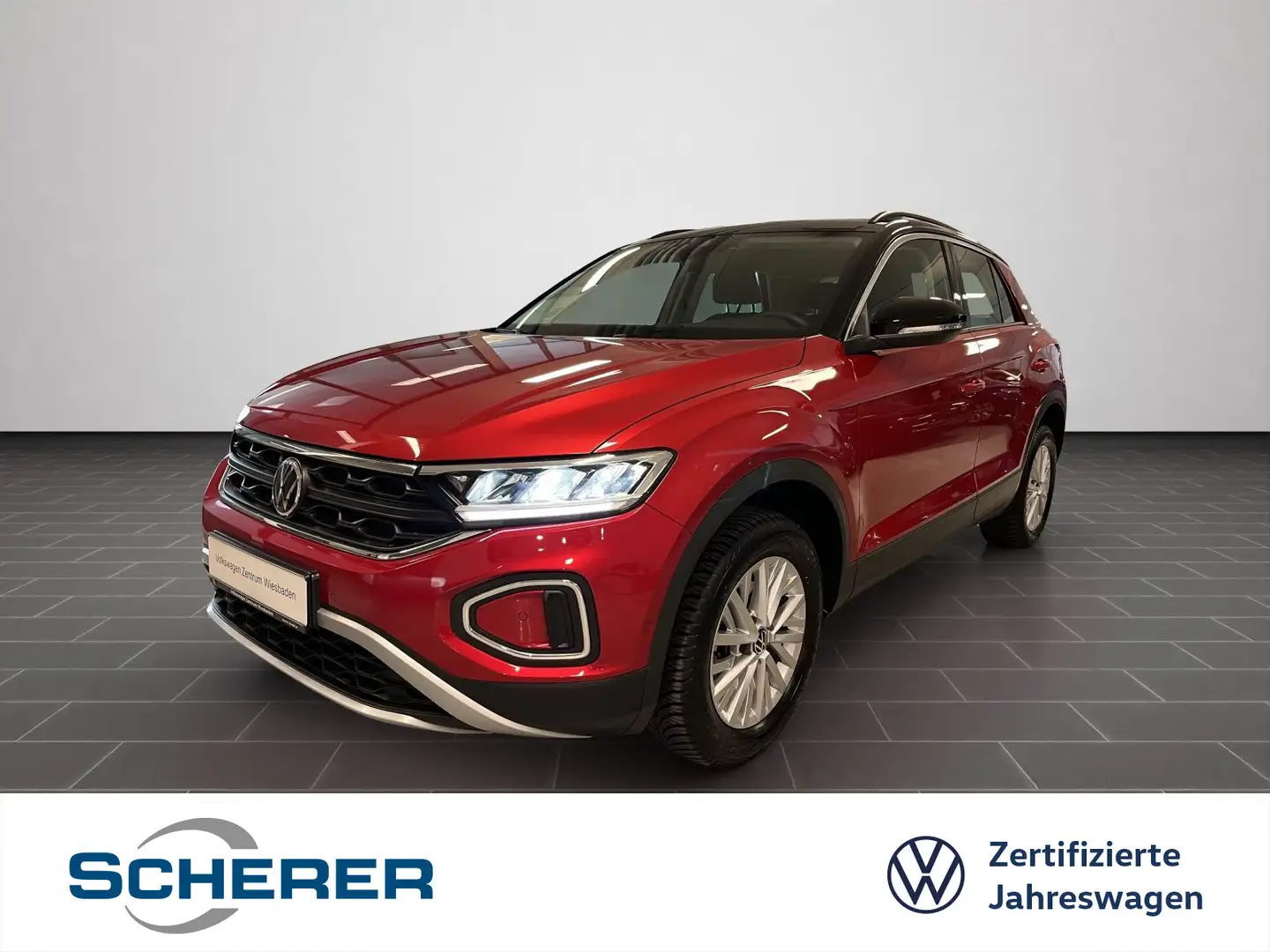 Volkswagen T-Roc 1.5 TSI DSG Life, Navi, Sitzh., APP, Allwe Rot - 1