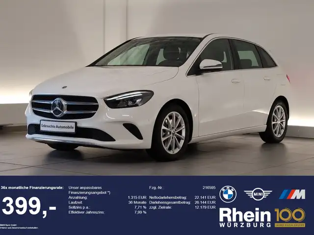 Mercedes-Benz B 250 Progressive Navi/LED/RFK/SHZ/SLI/MFL Navi/LED/RFK/