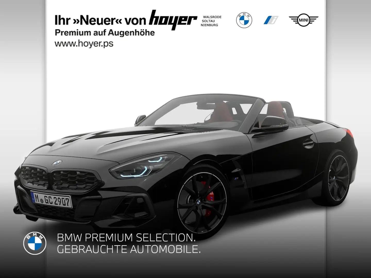 BMW Z4 M40i Head-Up HK HiFi DAB LED WLAN RFK Shz Schwarz - 1