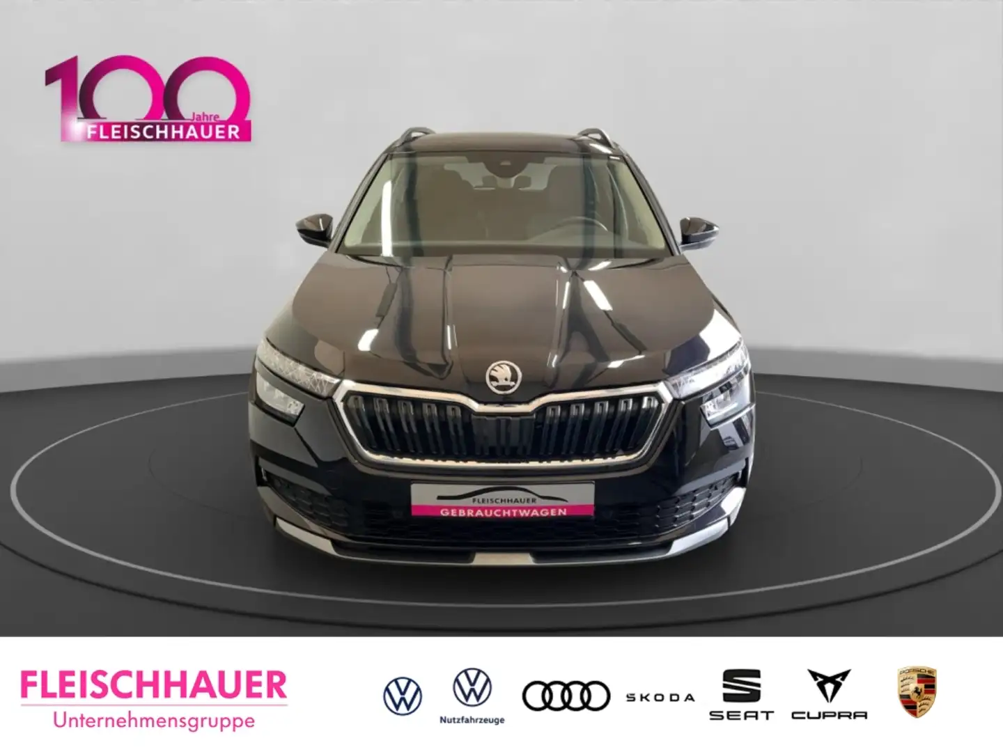 Skoda Kamiq Ambition 1.0 TSI LED Carplay SHZ LenkradHZG Schwarz - 2