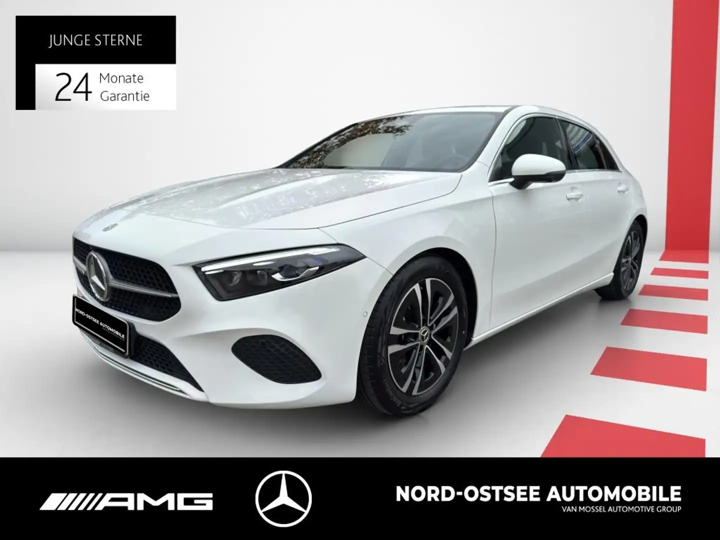 Mercedes-Benz A 180 PROGRESSIVE  ADV TOTW LED KAMERA SHZ Weiß - 1