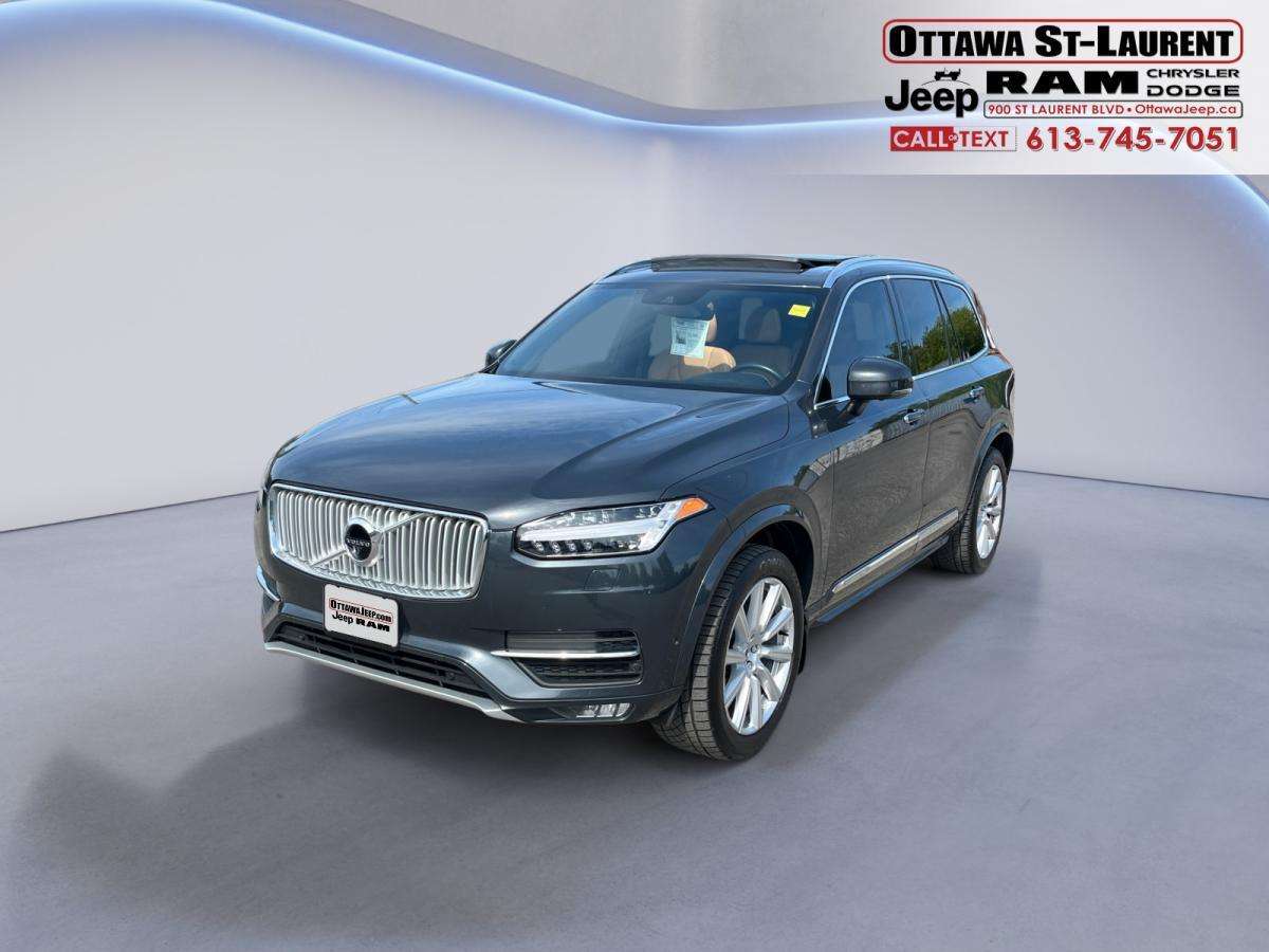 2017 Volvo XC90 T6 Awd Inscription, DUAL PANE SUNROOF, NAVIGATION, alt 3