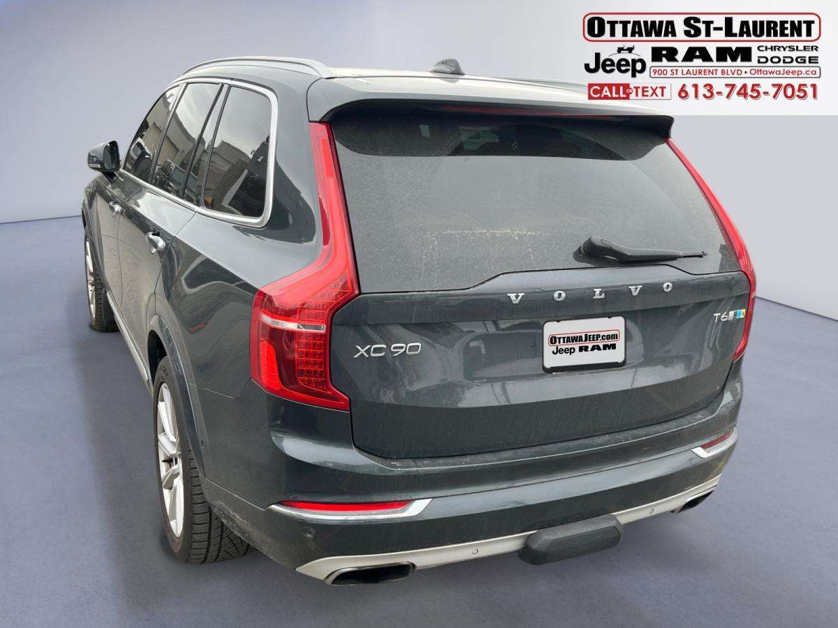 2017 Volvo XC90 T6 Awd Inscription, DUAL PANE SUNROOF, NAVIGATION, alt 4