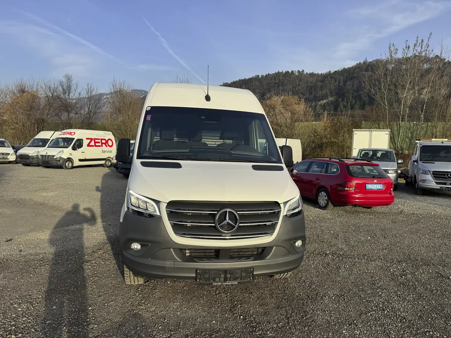 Mercedes-Benz Sprinter 317 Kasten Lang Automatik Xenon Weiß - 2