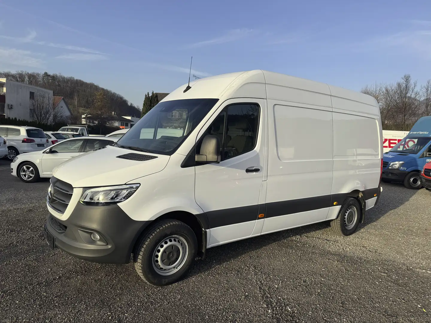 Mercedes-Benz Sprinter 317 Kasten Lang Automatik Xenon Weiß - 1