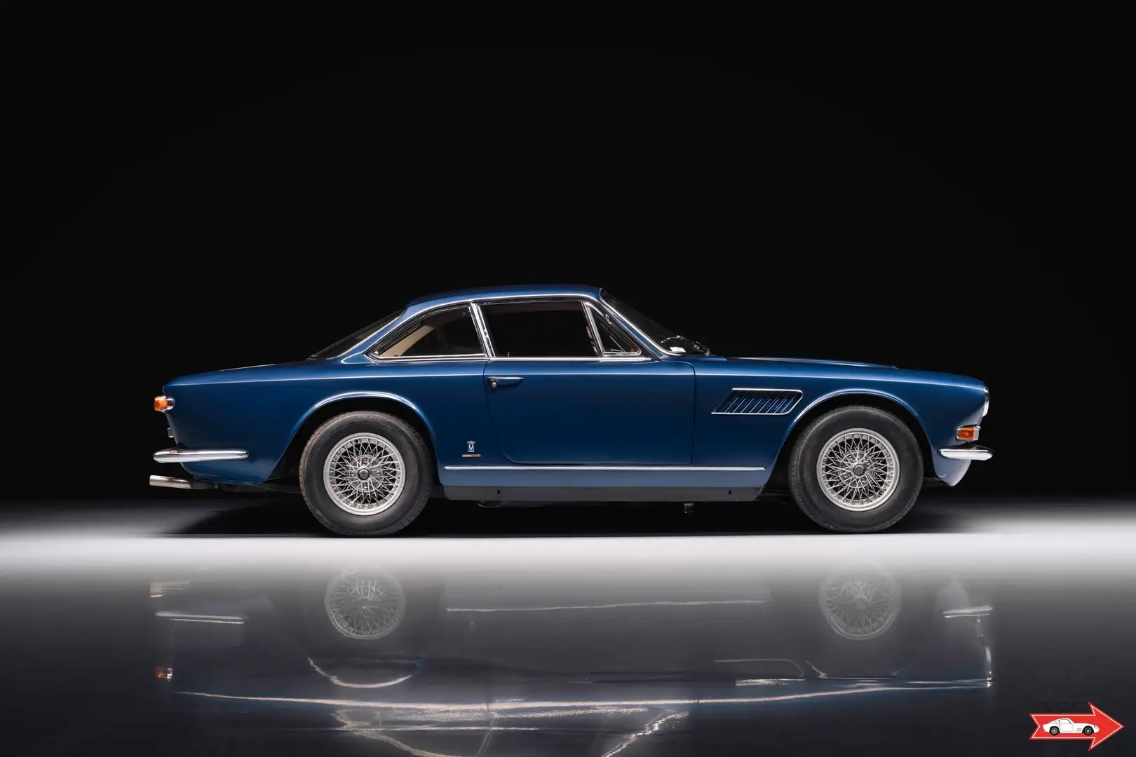 Maserati 3700 GTi Sebring - matching numbers engine Albastru - 1