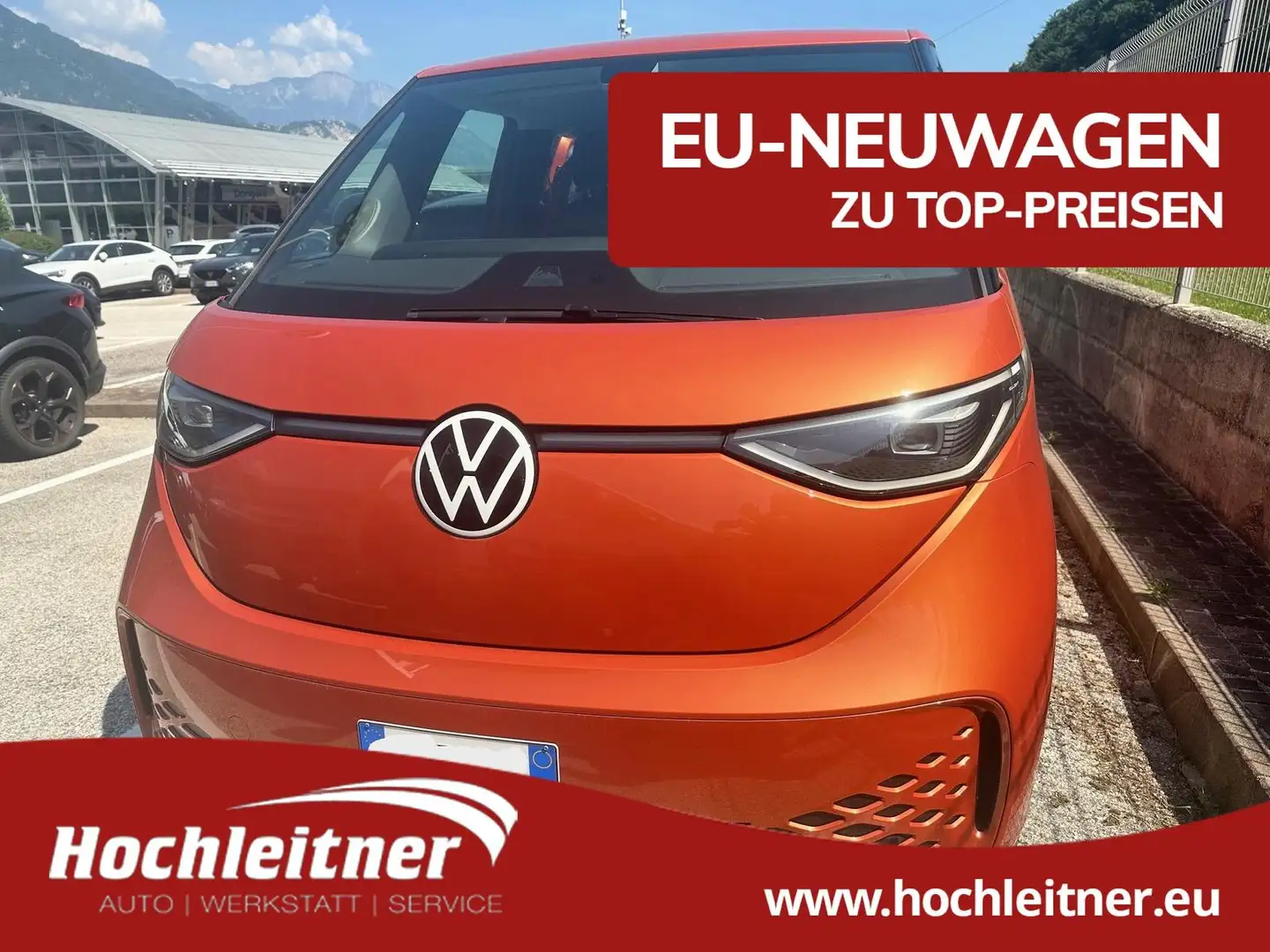 Volkswagen ID. Buzz ID.Buzz 150 kW Pro+IQ+SHZ+TRAV+E-TÜRE+20"+KAM360° Orange - 1