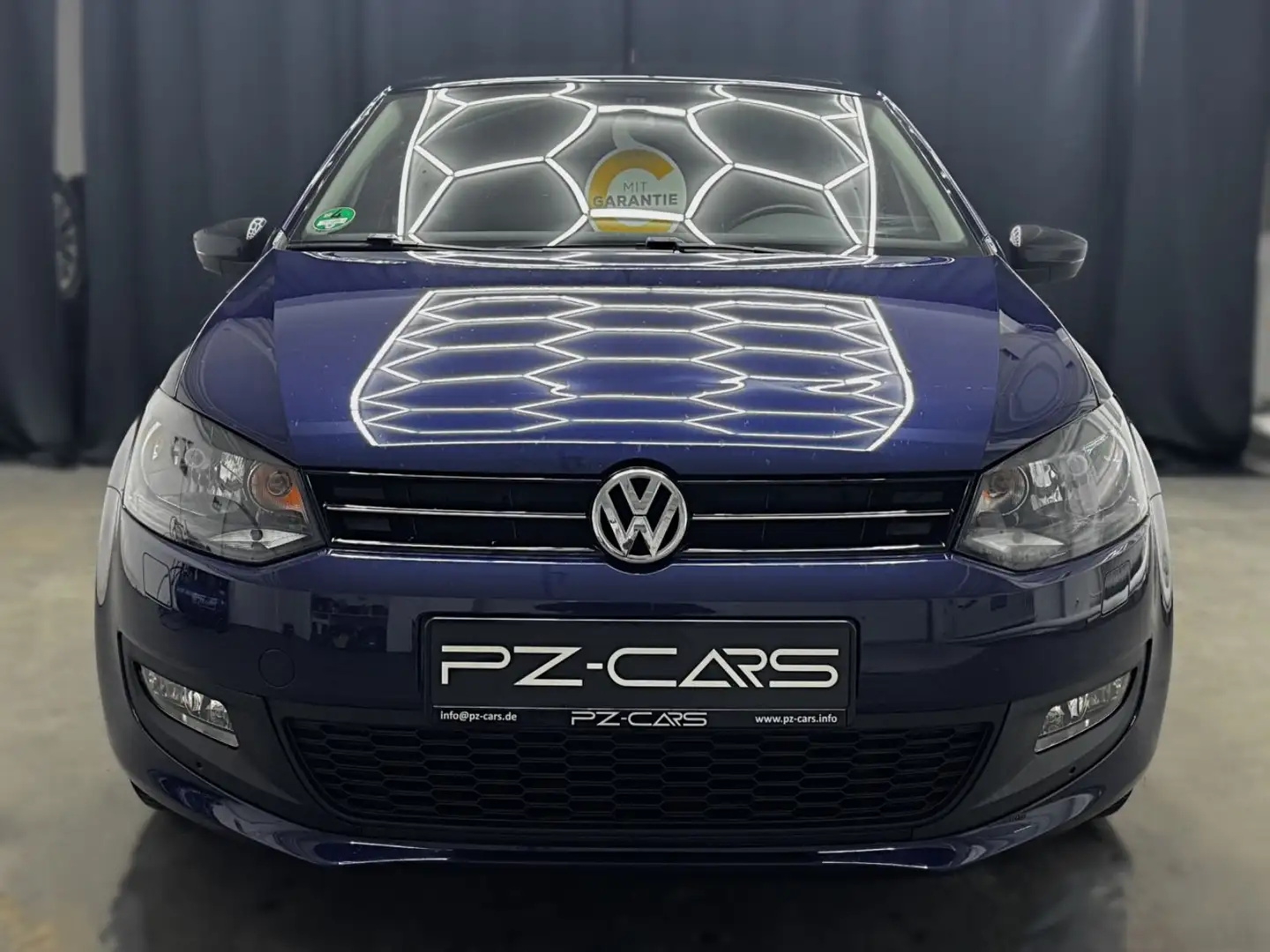 Volkswagen Polo 1.2|Panorama|Sitzheiz|Tempo|Einpark|T-Leder Bleu - 2