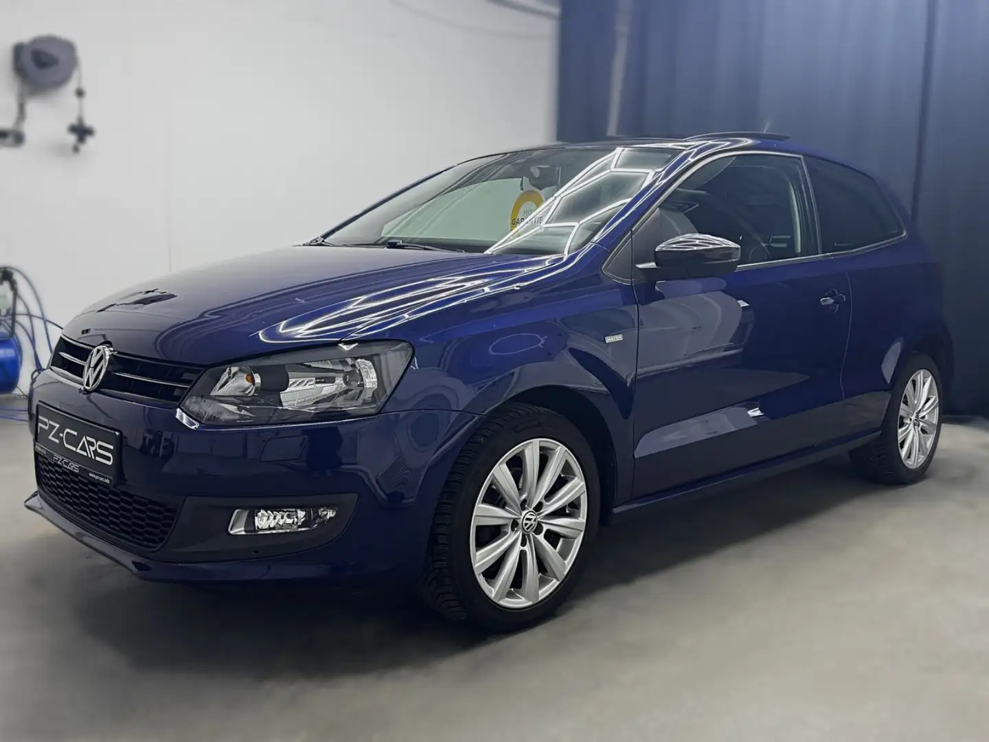 Volkswagen Polo 1.2|Panorama|Sitzheiz|Tempo|Einpark|T-Leder Bleu - 1